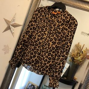 Leopard Tory Burch Top